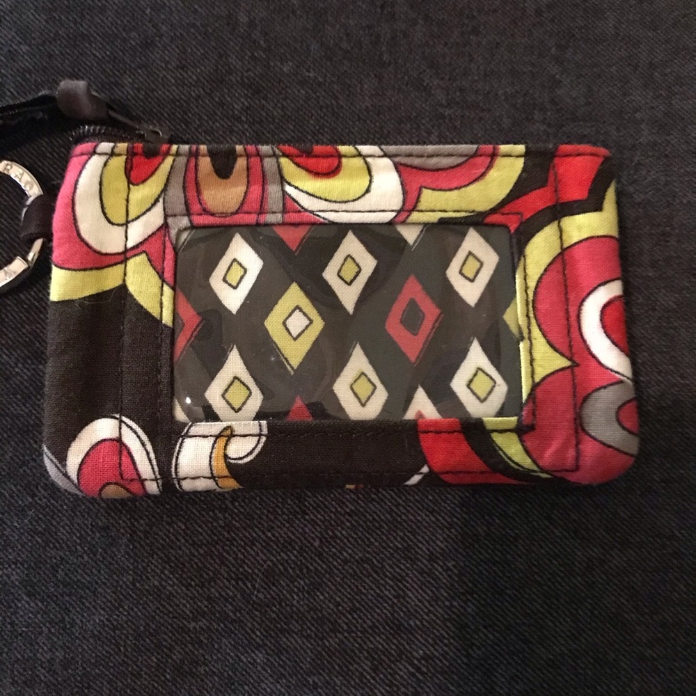 Vera Bradley zip id wallet